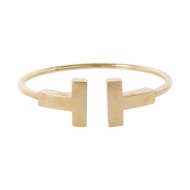 TIFFANY＆CO 18K玫瑰金T Wire Bracelet手鏈