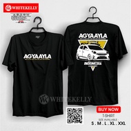 Kaos Baju Distro AGYA AYLA HOLIC INDONESIA COMMUNITY JUST FOR FUN Termurah -Whitekelly