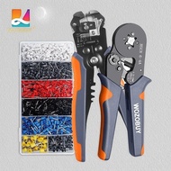 Wire Ferrule Crimping Tools Tube Terminal Crimping Pliers HSC8 6-4 0.25-10mm²/6-6 0.25-6mm² Electric
