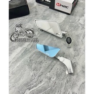 H2C Quadrilateral Premium Motorcycle Mirror Glass mini Size H2C Side Mirror