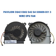 REPLACE PART PAVILION CQ42 CQ62 G42 G4 606609-001 3 WIRE CPU FAN