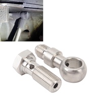 Turbo Oil Feed Banjo Oil Feed Banjo Bolt Kit Durable Stainless Steel with 4.2mm Hole for TD04L TD04H