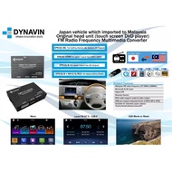 DYNAVIN JAPAN VEHICLE WHICH IMPORTED TO MALAYSIA ORIGINAL HEAD UNIT JBL FM Radio Frequency MP5 Multi