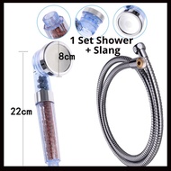 Shower Head Set Bathroom Shower Head Aerator Filter Hose