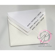 Envelopes for wedding and other occasions White 5R 5X7