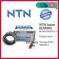 8E-NK15X25X12-3 NTN Japan Needle Roller Bearing YAMAHA Ego / Ego S / Nouvo S (15 X 25 X 12mm) - 100%