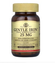 [ ธาตุเหล็ก (25 มก) ] Solgar Gentle Iron  25 mg [ 90 หรือ 180 แคปซูล ]