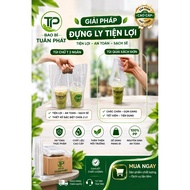 Milk Tea Coffee Juice Cup Bag T-shaped Bag, 1 Cup Bag, 2 Cup Bag with Disposable Partition