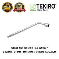 TEKIRO WHEEL NUT WRENCH 21 MM WHEEL WRENCH L TOOLS TEKIRO TOOLS Wheel Wrench L 21mm Wheel Nut Wrench