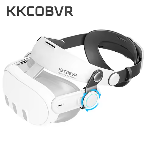 KKCOBVR Q3 Compatible with Quest 3/3S Halo Elite Dual-mode Side Adjustable Field of View Knob for Me