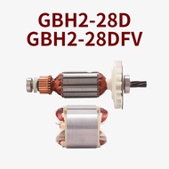 AC220-240V GBH2-28 Angker untuk Bosch GBH2-28D 2-28DFV Hammer Rotor Angker Anchor Coil Stator Gantia