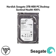 Seagate Hardisk 2TB HDD PC Desktop Sentinel Health 100%