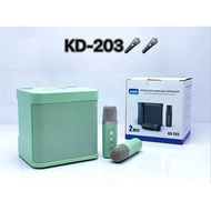 karaoke set system home KD-203 karaoke set speaker with mic KTV wireless karaoke speaker bluetooth full bass