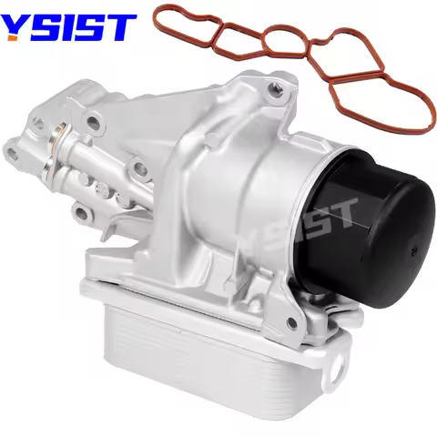 Oil Cooler for Mercedes W203 X164 W164 V6 V8 272 273 Engine 2.5L 3.0L 3.5L 4.6L 4.7L 5.5L Aluminum O