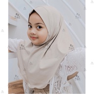 Malay Chin Hijab for Children 0-4 years old / Hijab for Children Chin Malaysia Jersey / Bergo Childr
