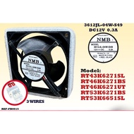 RT43K6271SL / RT46K6271BS / RT46K6271UT / RT53K6271BS / RT53K6651SL SAMSUNG REFRIGERATOR FAN 3612JL-