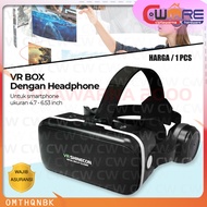 Kacamata VR Box Smartphone Virtual Reality Headphone HP Android Game