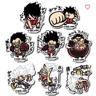 [Direct from Japan] B - SIDE LABEL Sticker ONEPIECE One Piece Luffy Gear Ver. Japan NEW