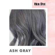 △Ash Gray Bremod Complete Diy Hair Color Set 11Pcs