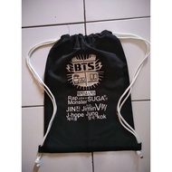 Kpop drawstring bag / bts drawstring bag