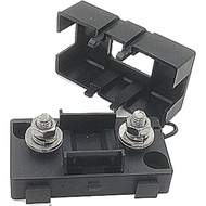 Heavy Duty Fuse Holder M6 Bolt-on Fuse 12/24V 60 to 500 Amp Small Flat Plug Automotive Fuse Holders 