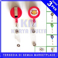 ID Card Yoyo Gada Utama Gantungan ID Card Holder Logo Satpam Gada Utama - Karya Mulya / 3pcs