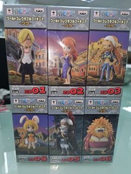全新 Wcf one piece Banpresto WCF / elephant ONE PIECE all 6 Variation Set