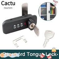CACTU Combination Lock, 3 Digital Code Anti-theft Password Lock,  Security Hardware Furniture Drawer Lock Cupboard Drawer