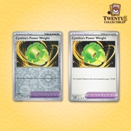 Pokemon TCG Destined Rivals - Cynthia's Power Weight #162 Non-Holo / Reversed Holo