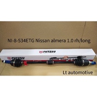 NI-8-534ETG Nissan almera n18 1.0 turbo auto (RH/LONG) drive shaft assembly (FUTZSU Brand)