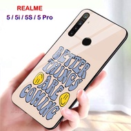REALME 5 5i 5pro Glass Softcase - REALME 5 5i 5PRO Mobile Phone Case [T103]