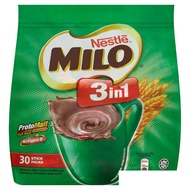 Nestle Milo 3in1 Chocolate Milk Drink (30 x 33g) MD1