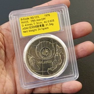 Malaysia EPF Rm25 Silver Coin 25 Ringgit KWSP