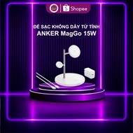 Anker MagGo B25M3 3-in-1 Charging Dock | Qi2 15W Wireless Charger