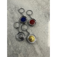 Rim bbs key chain alloy