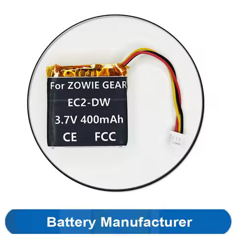 400mAh 422323 Li-Polymer Battery For ZOWIE GEAR EC1-DW EC2-DW Wireless Game Mouse