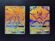 美版索爾迦雷歐Solgaleo GX 露奈雅拉Lunala GX promo