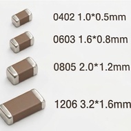 0402 0603 0805 1206 100pF - 820pF SMD Chip Capacitor