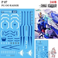 Water Decal [D.L. Darlin] P07 GN-0000 + GNR-010 00 RAISER PG 1/60 P 07