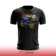 T-SHIRT RXZ BIRU KUNING