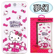 【Hello Kitty】HTC One A9 彩鑽透明保護軟套(夢幻)