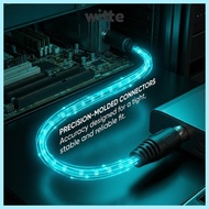 WITTE Keyboard Mouse Converter, Converter Cable 0.15m / 5.9in DIN 5 Pin Male to Mini DIN 6 Pin Femal