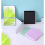 Makeup Mirror Folding Portable Dressing Small Mini Student Cermin Makeup Cermin Lipat Cermin Solek C