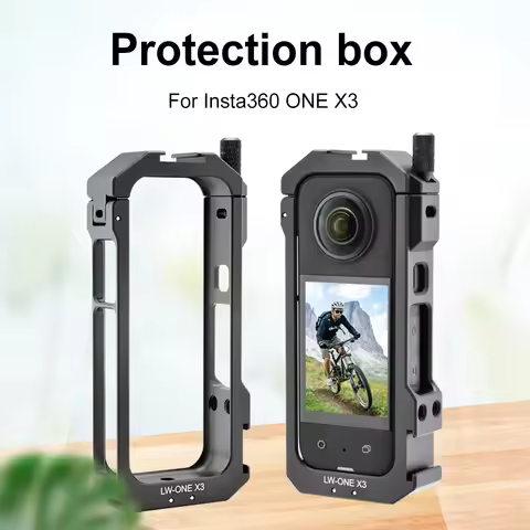 For Insta360 X3 Metal Rabbit Cage Insta 360 X 3 Camera Protective Expansion Frame Accessories Protec