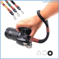 WU Camera Strap Camera Wrist Strap Hand Grip Braided Wristband for DSLR Camera