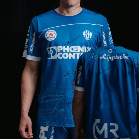 Lemgo Lippe Zehnder #4 2025-26 HBL New Arrival Germany Handball Jersey 3D Printed T-Shirt Home Away 