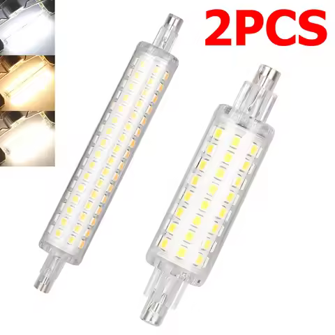 2X J78 J118 R7s LED Flood Light Brightness Decorative Neutral Cool Warm White 78MM Bulb 120v 220v Be