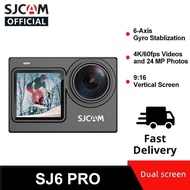 SJCAM SJ6 PRO Action Camera 4K 60FPS 24MP Wifi Webcam 6-Axis Gyroscope Stabilization 165° Wide FOV H