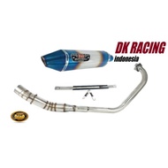 New Original Racing Exhaust Honda Gl Pro Yoshimura R77 Pelangi Fullsystem Limited