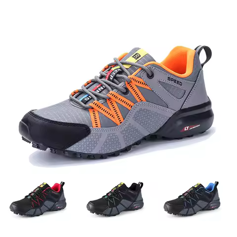 Men's Cycling Shoes Non-slip Grip Mountain Bike Shoes Casual Road Cycling Shoes Comfortable Hiking S